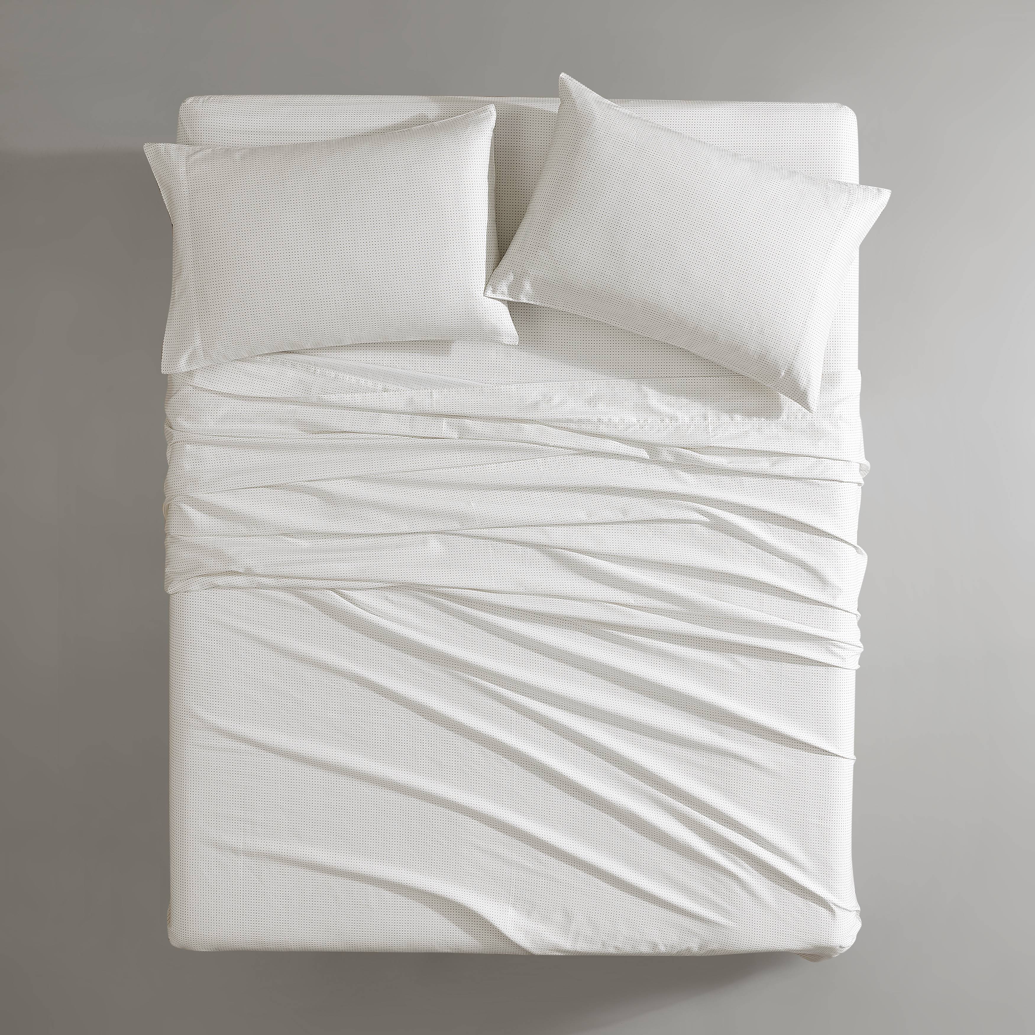 Marimekko Muru Open Light Beige King Sheet Set - Image 3