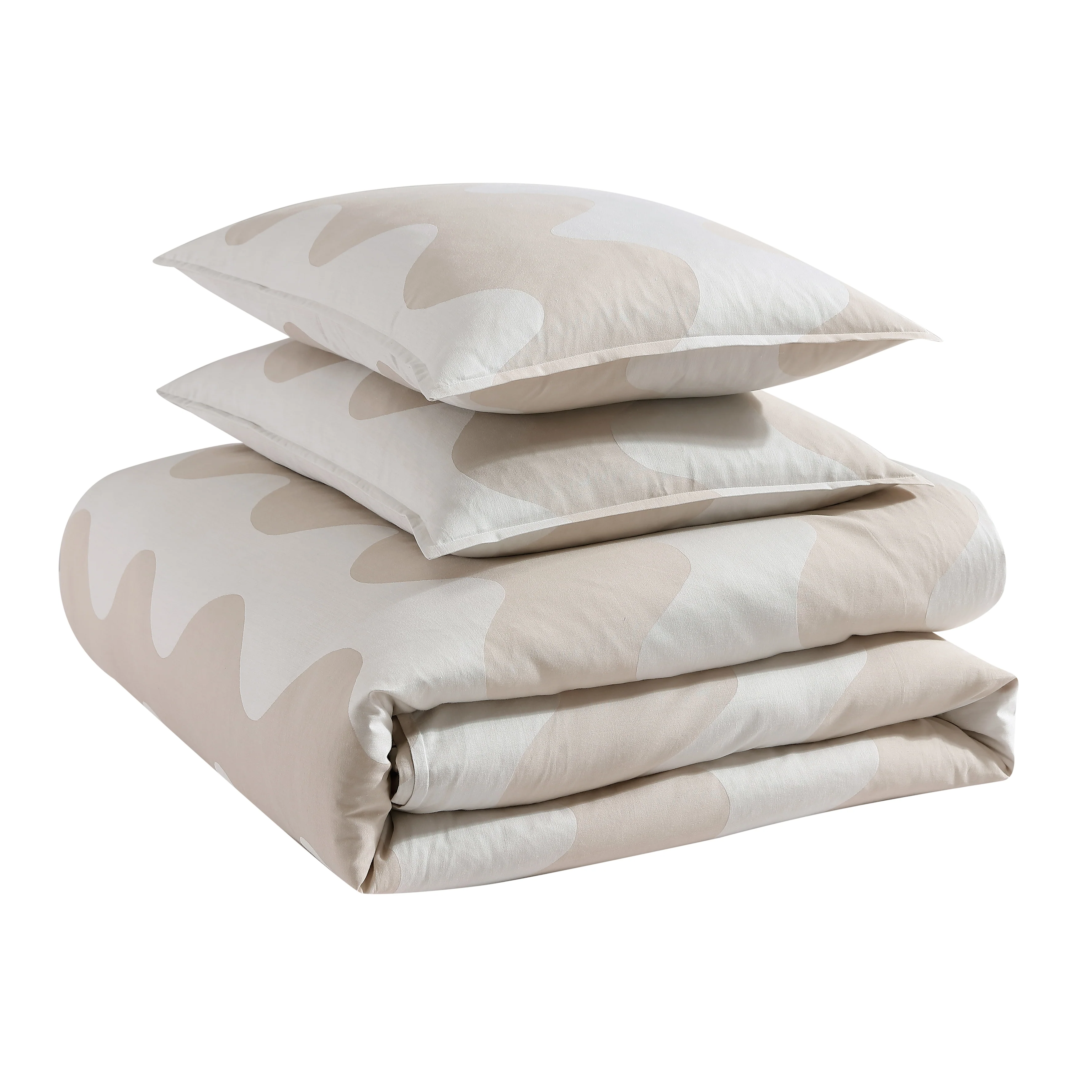 Marimekko Lokki Open-Lt Beige Full Queen Duvet Cover Set - Image 6