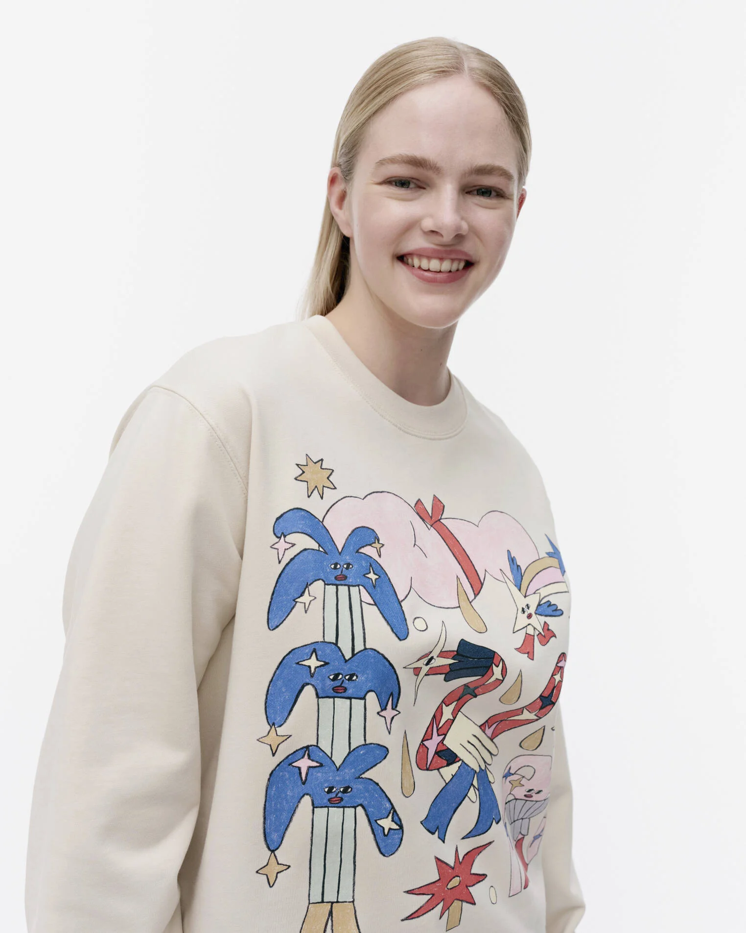 Loisto Aureate Glow placement sweatshirt - Image 4