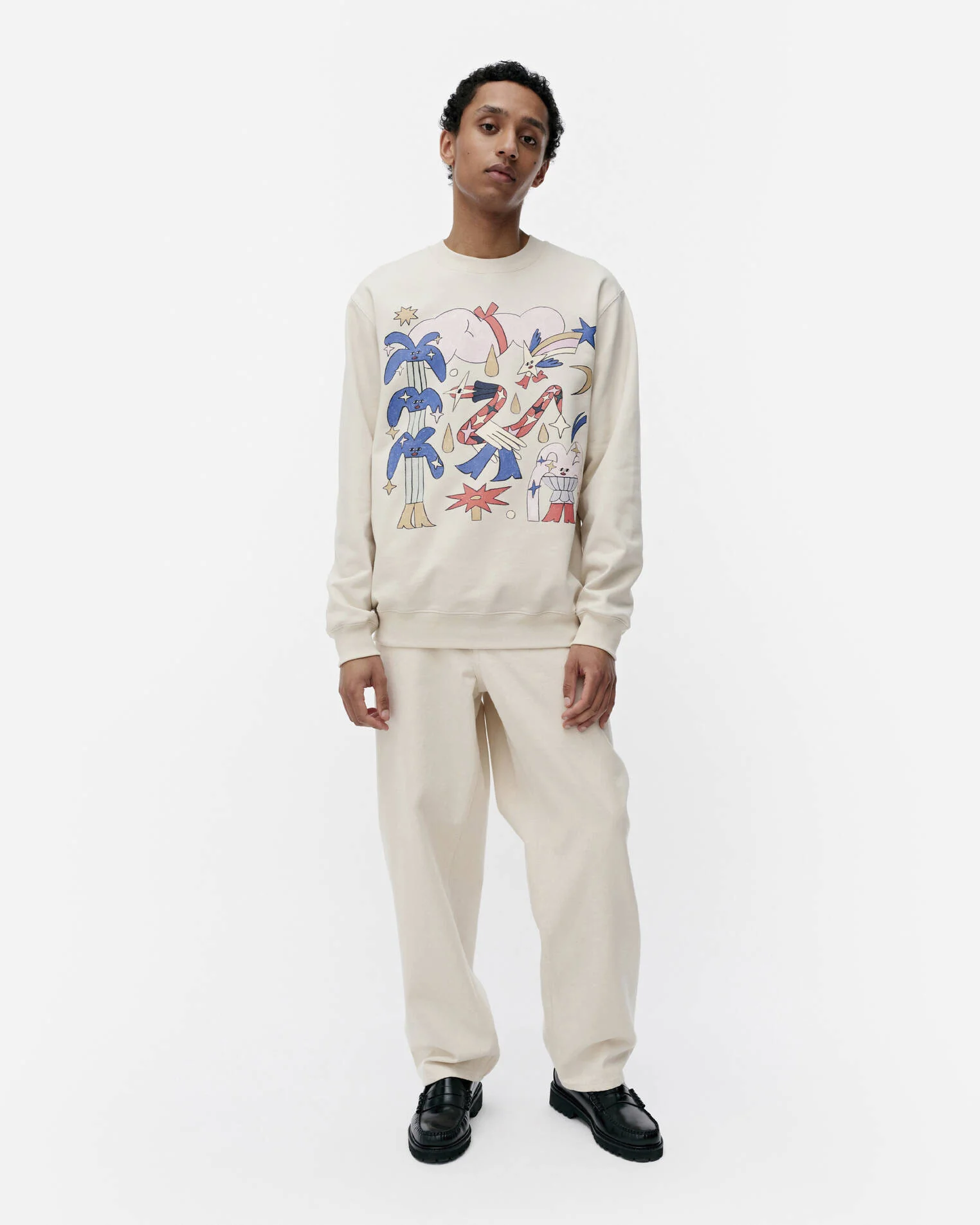 Loisto Aureate Glow placement sweatshirt - Image 5