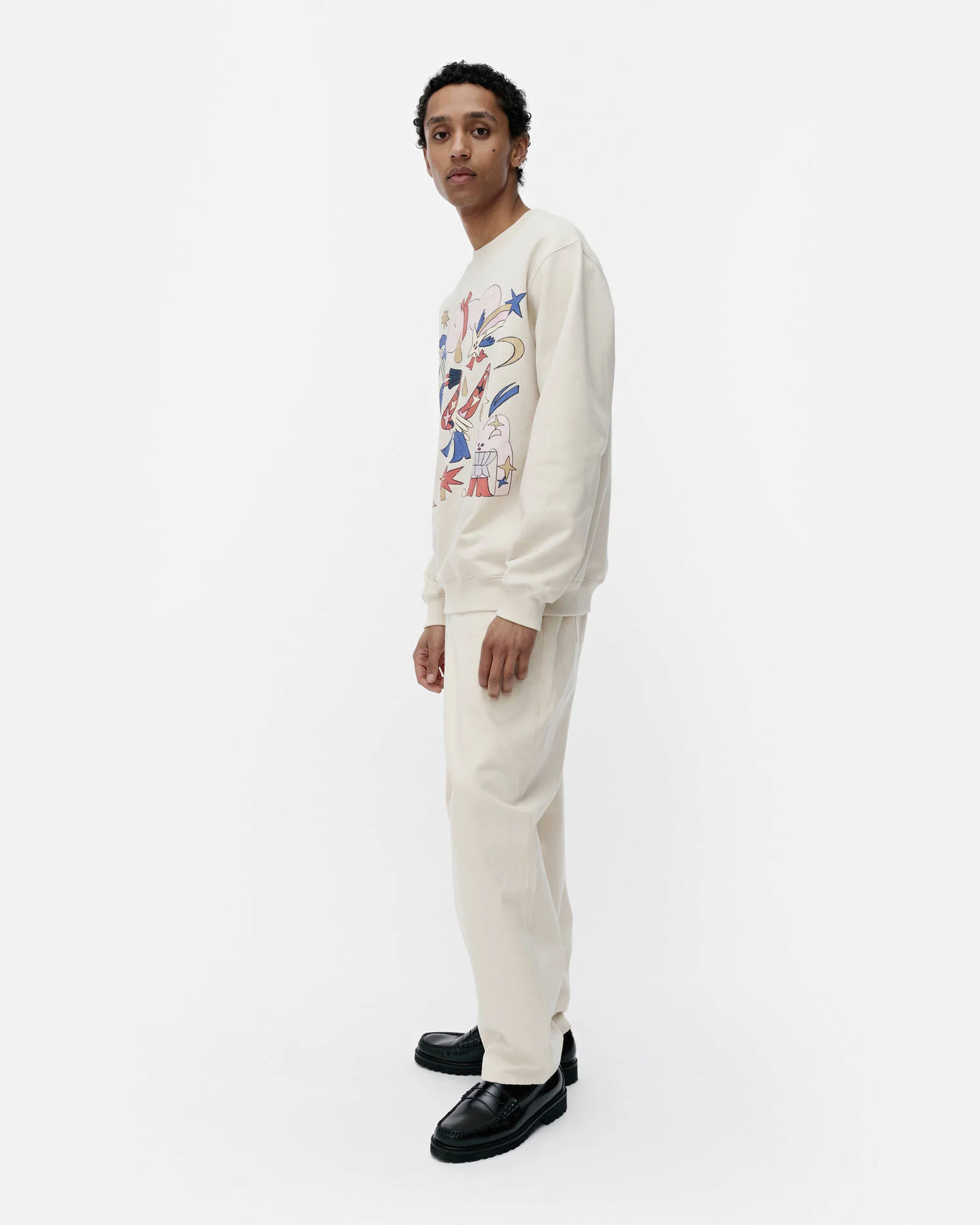 Loisto Aureate Glow placement sweatshirt - Image 7