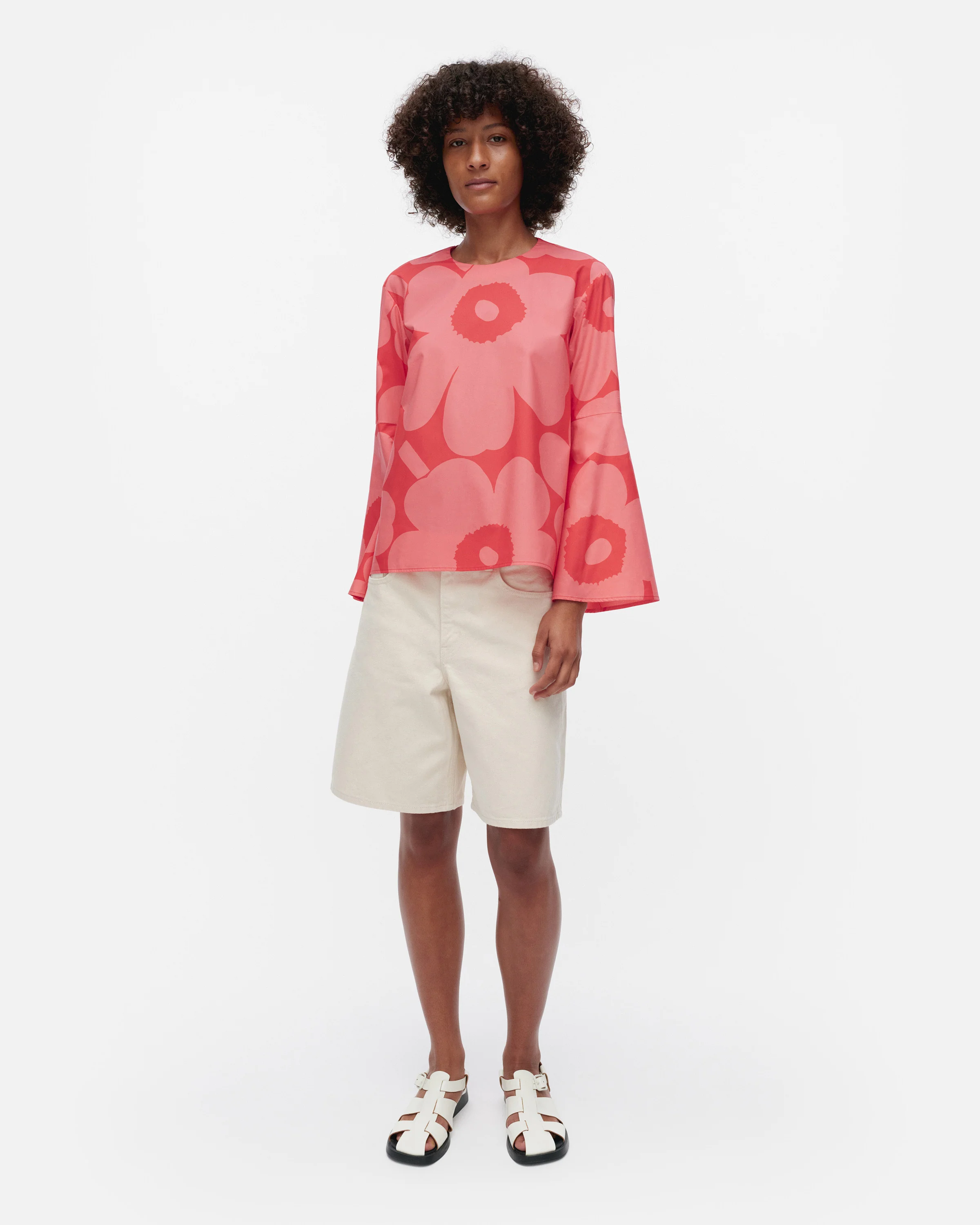 Pelargoni Unikko blouse - Image 6