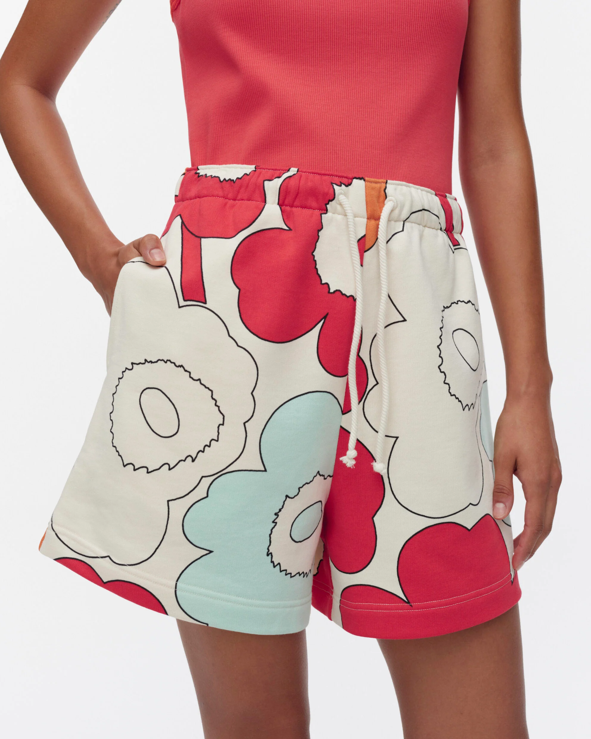 Miksaus Piirto Unikko kioski shorts - Image 4