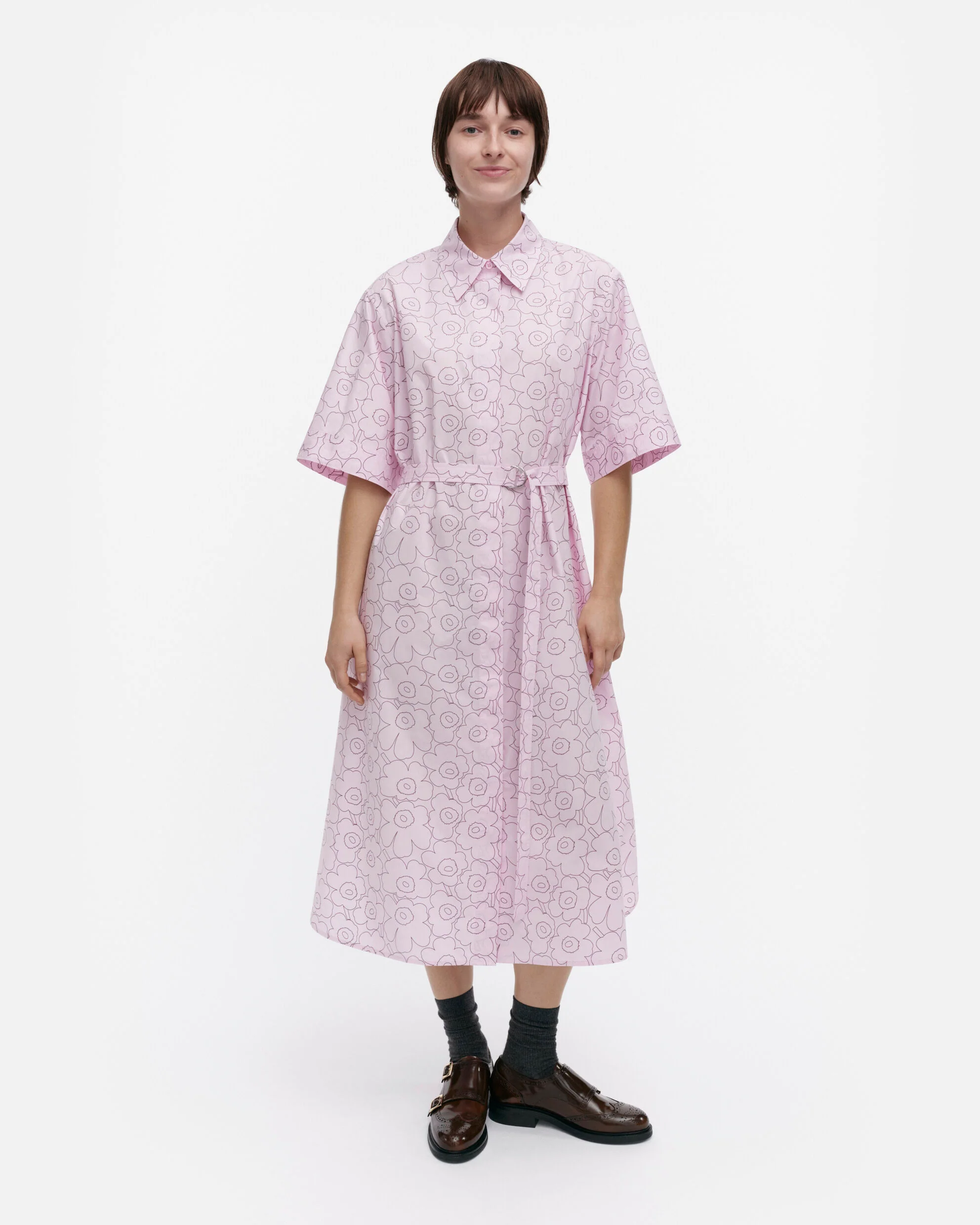 Popliini Piirto Unikko dress