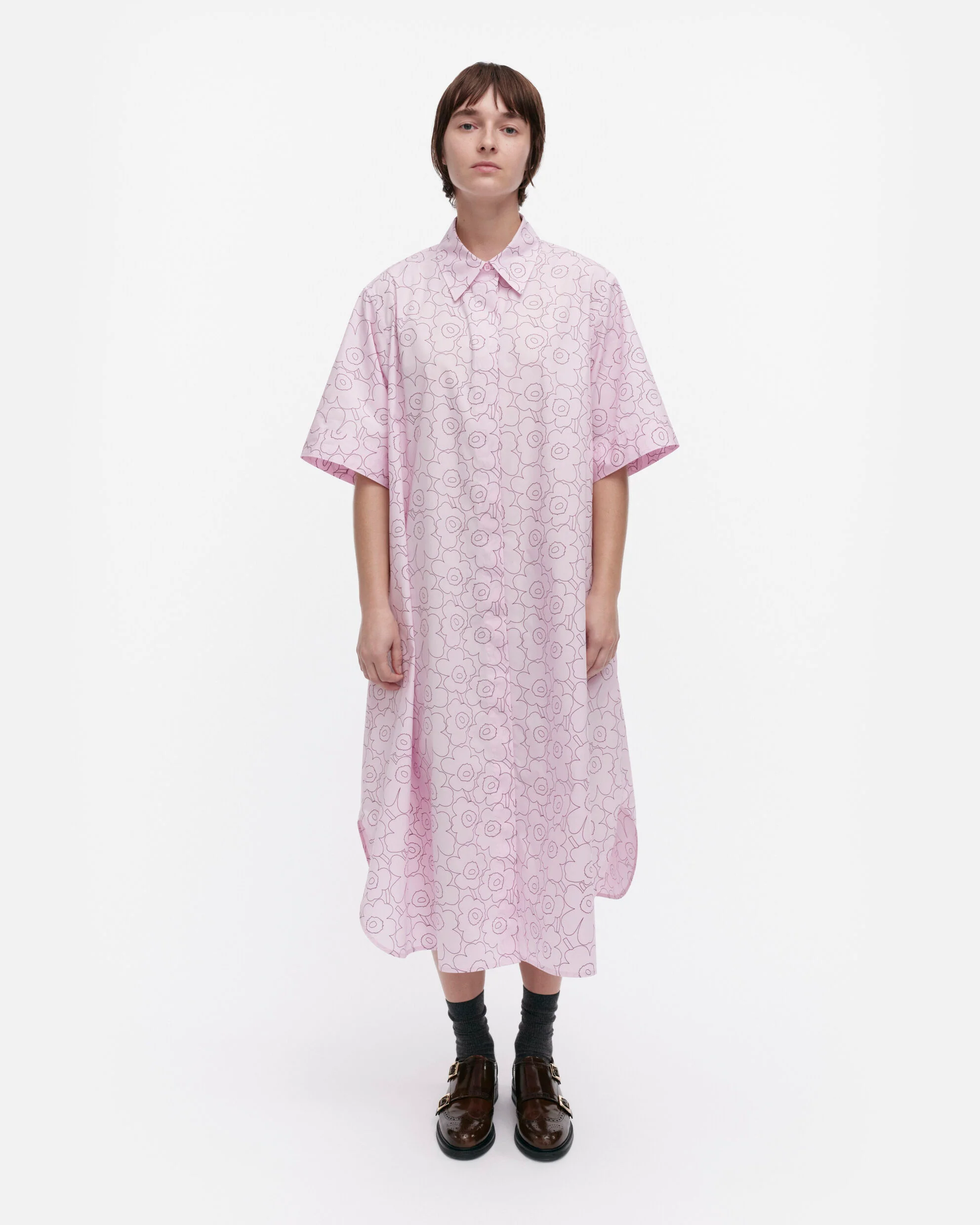 Popliini Piirto Unikko dress - Image 3