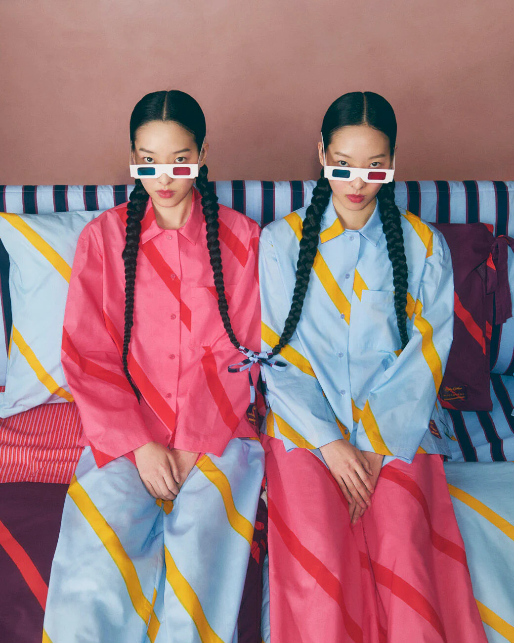 Vilke Basso / Laila Gohar for Marimekko pyjama pants - Image 3