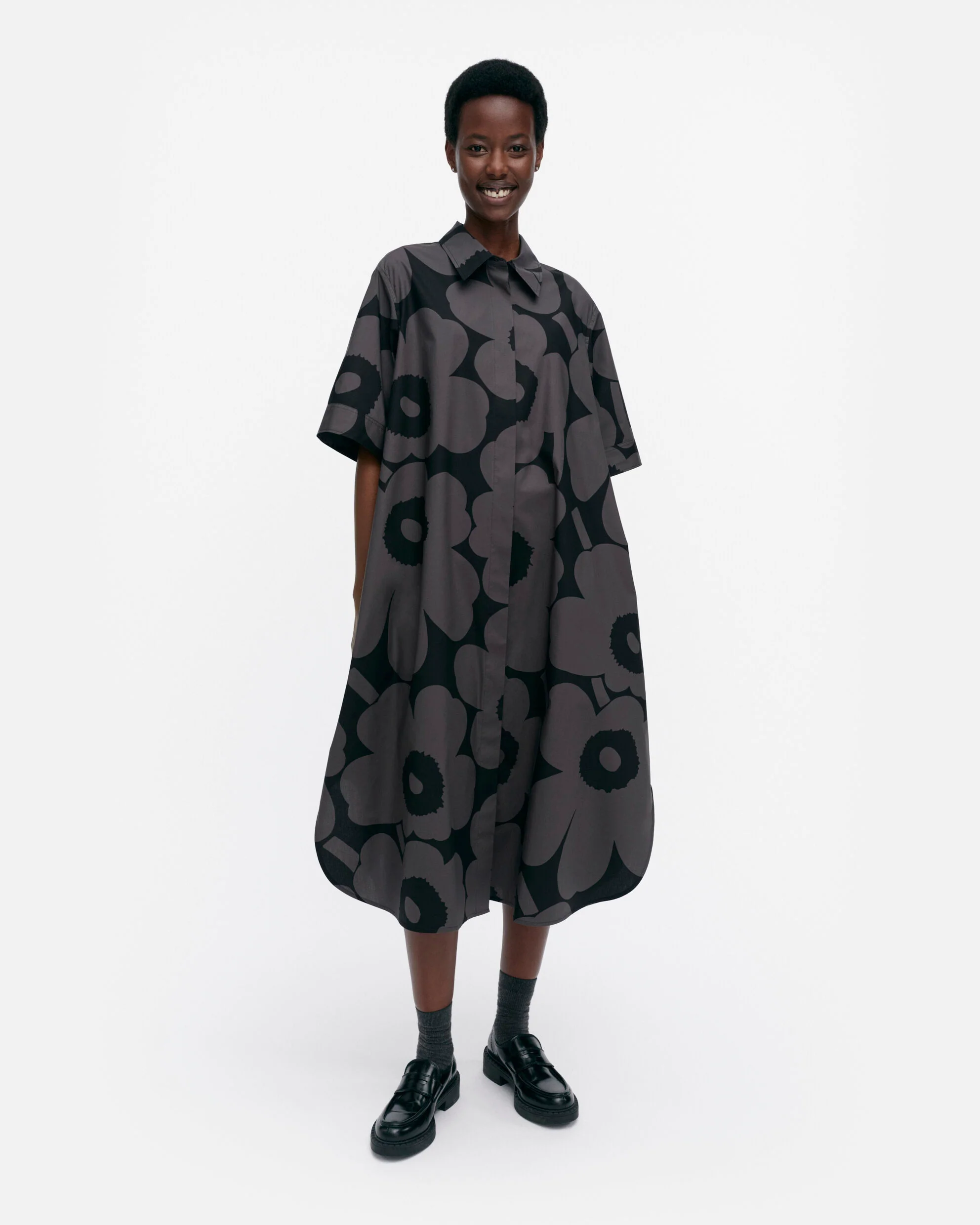 Popliini Unikko cotton dress - Image 2