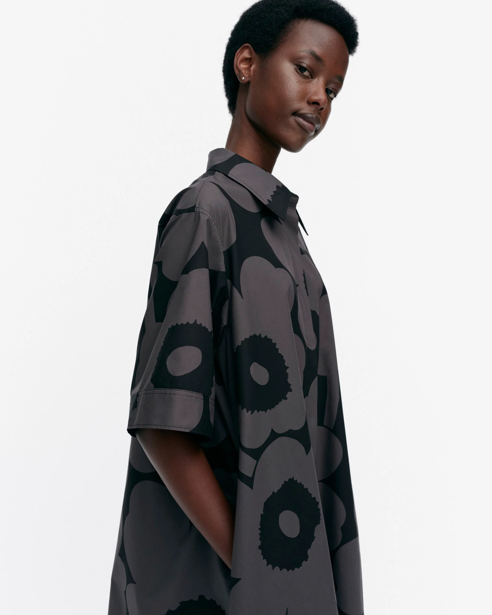 Popliini Unikko cotton dress - Image 3