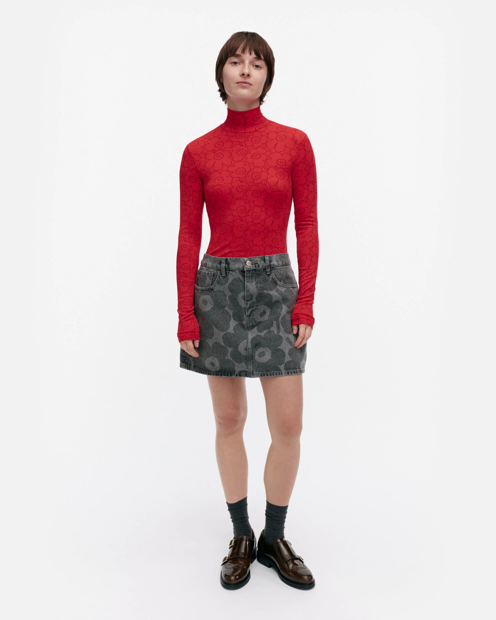 Maridenim Ruudut Unikko skirt