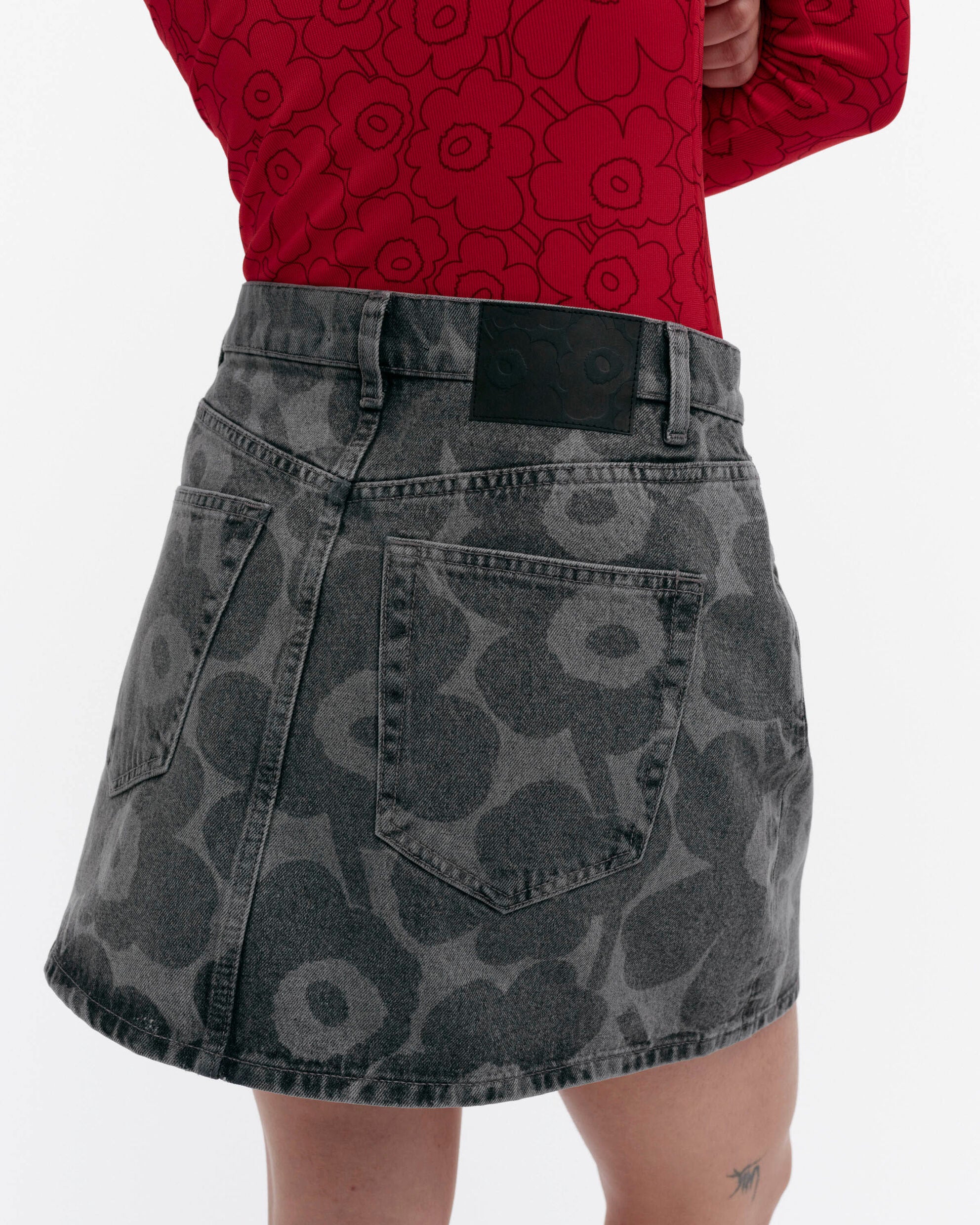Maridenim Ruudut Unikko skirt - Image 2