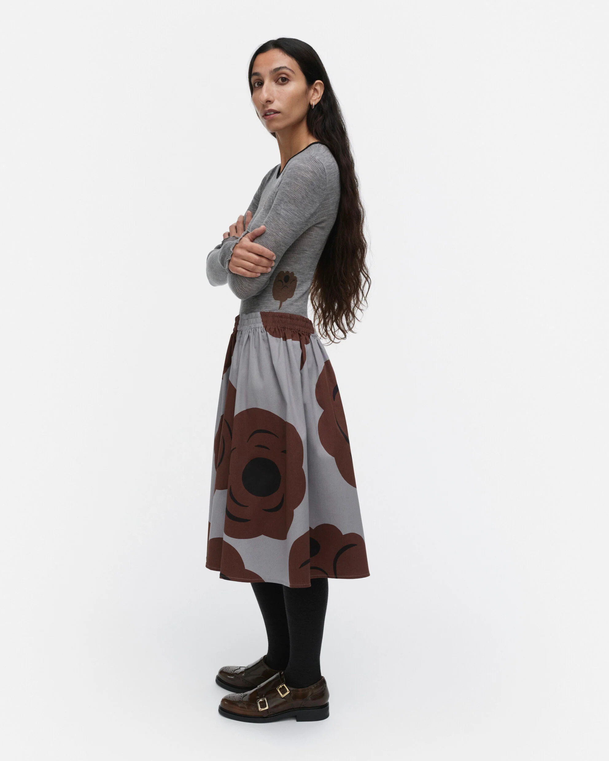 Polkka Tumma wool rib pullover - Image 3