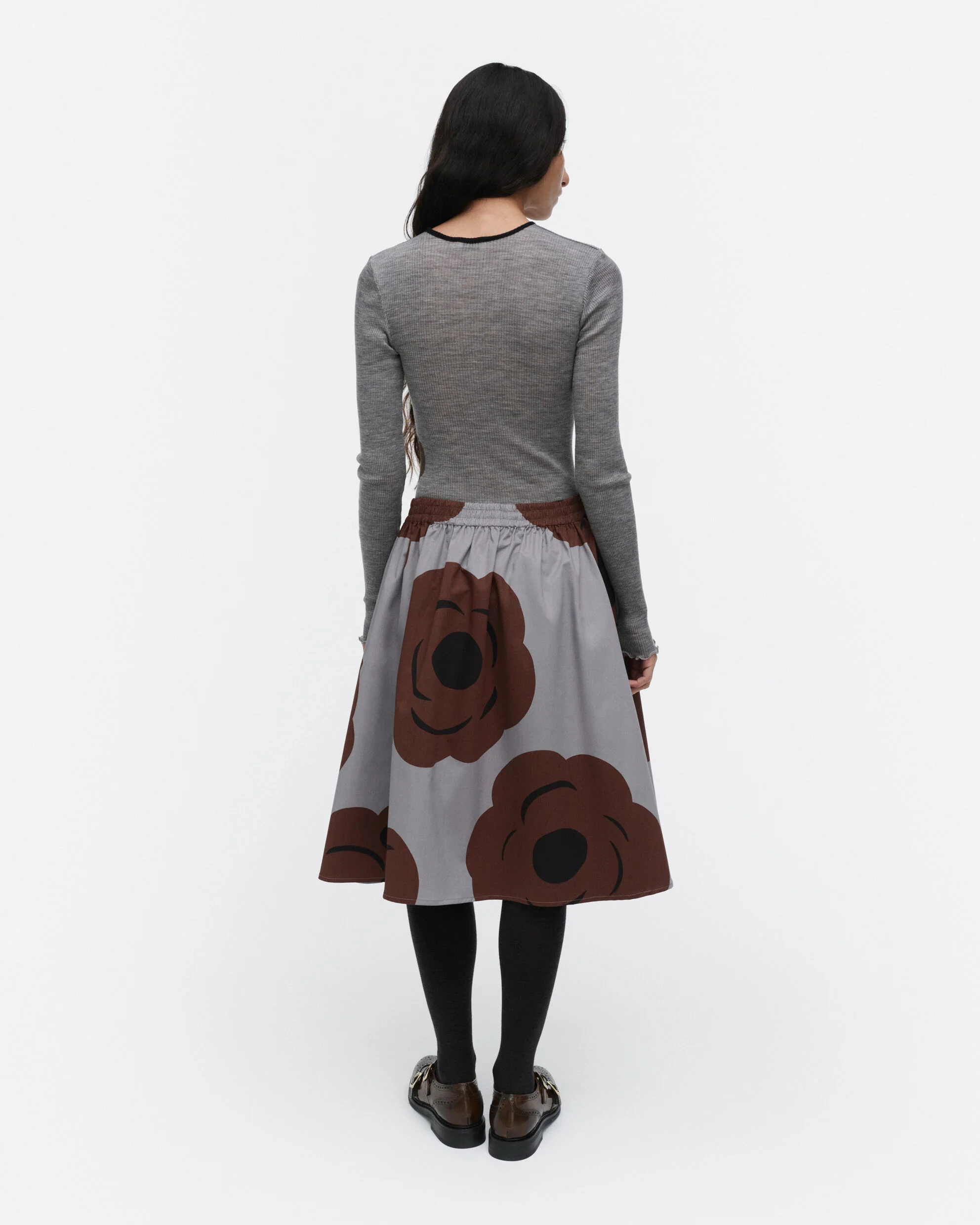 Polkka Tumma wool rib pullover - Image 4