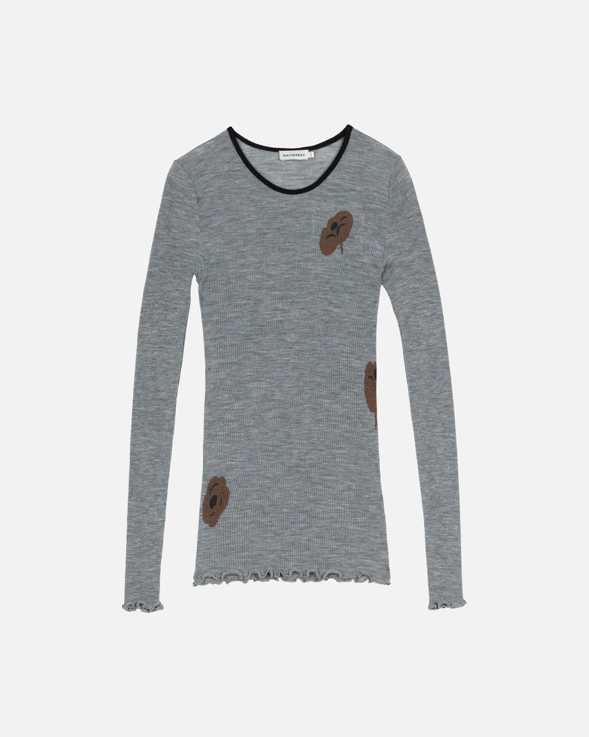Polkka Tumma wool rib pullover - Image 5