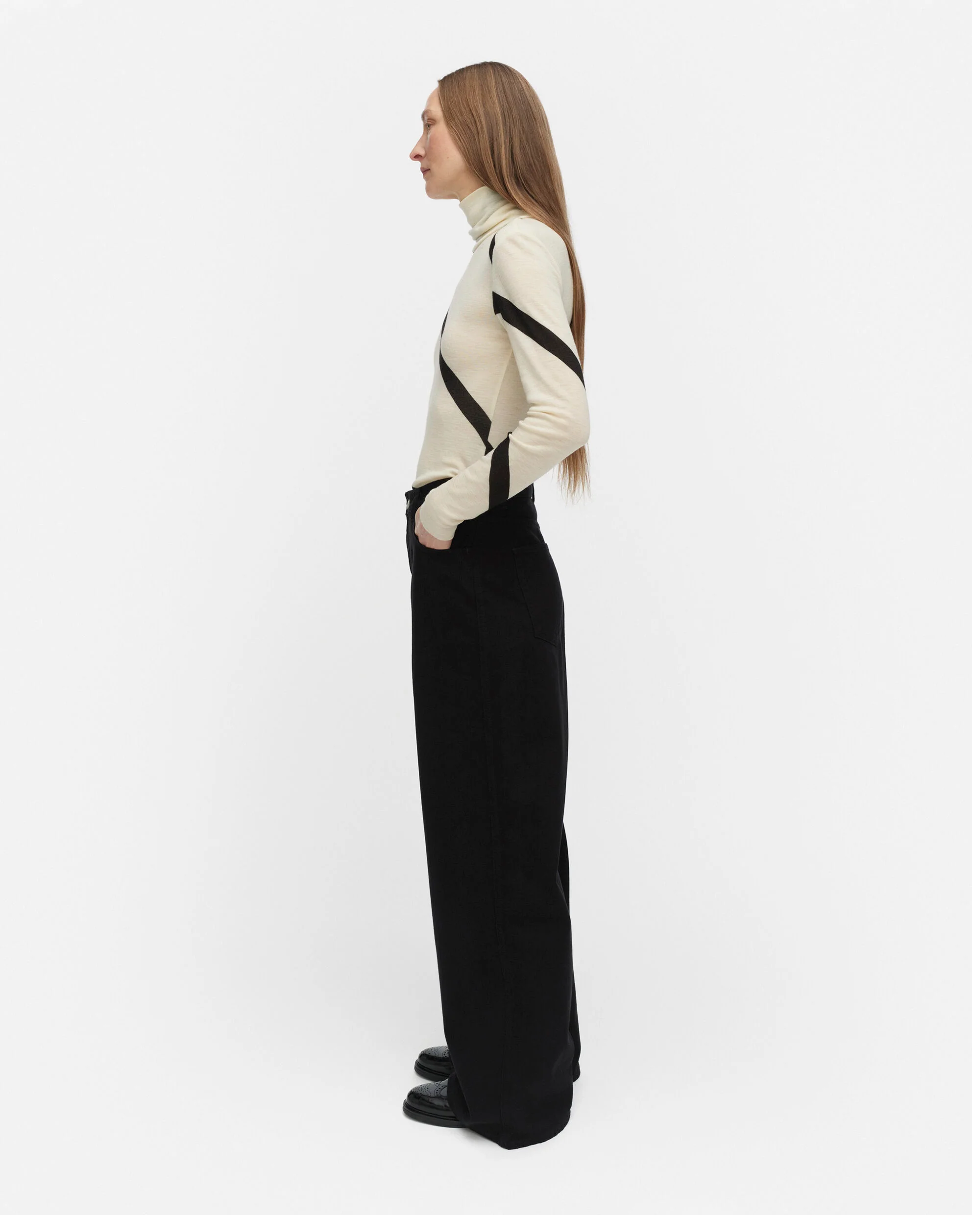 Vilina Basso Wool turtleneck shirt - Image 3