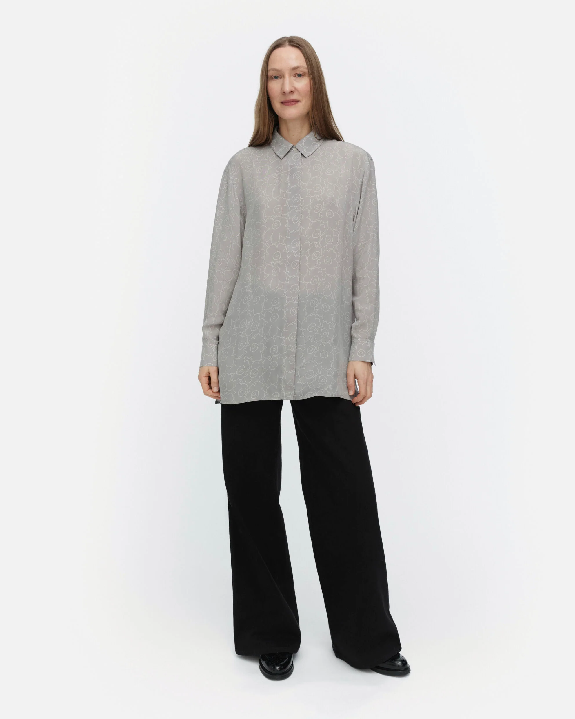 Runsas Piirto Unikko Cupro shirt