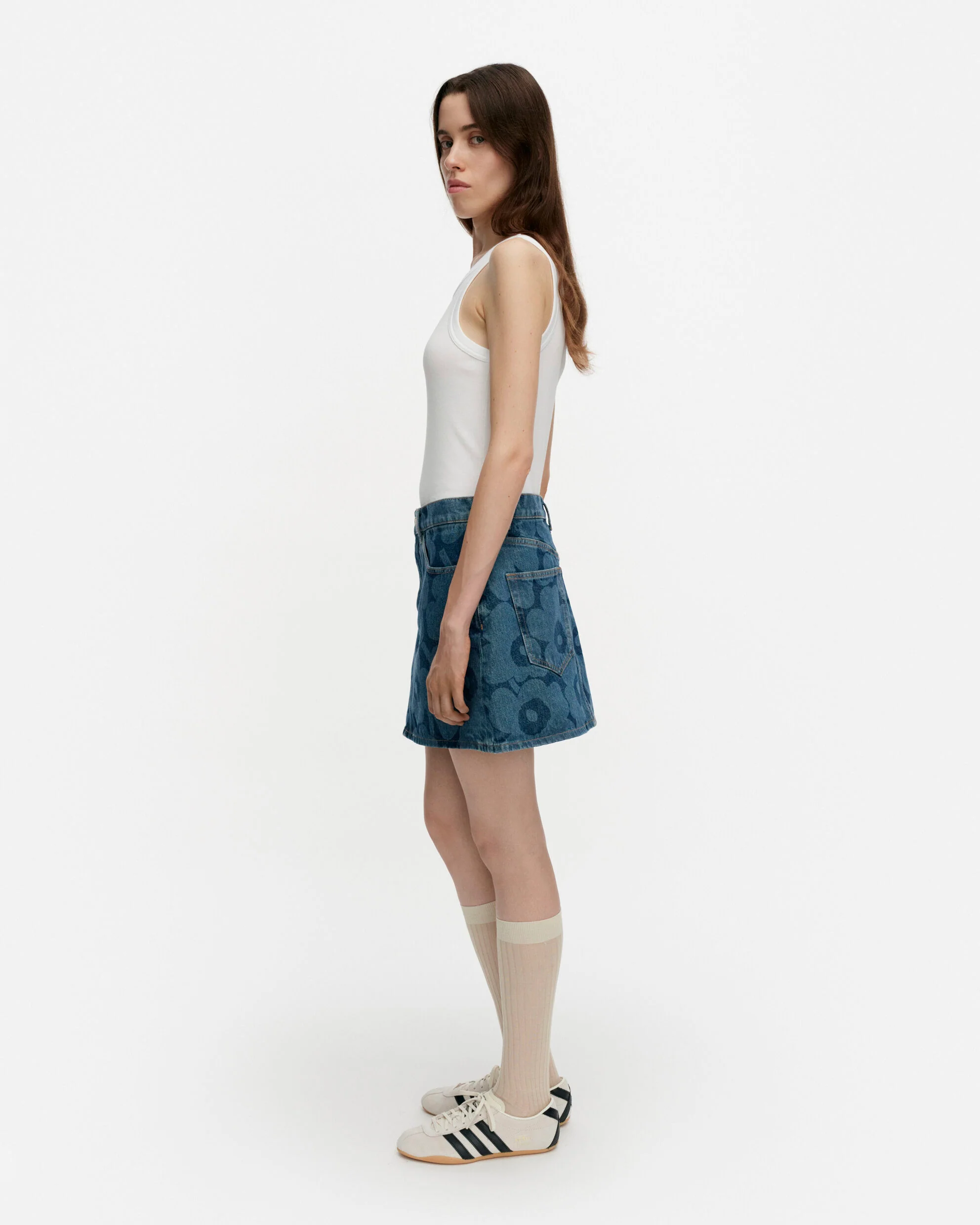 Maridenim Ruudut Unikko Skirt - Image 3