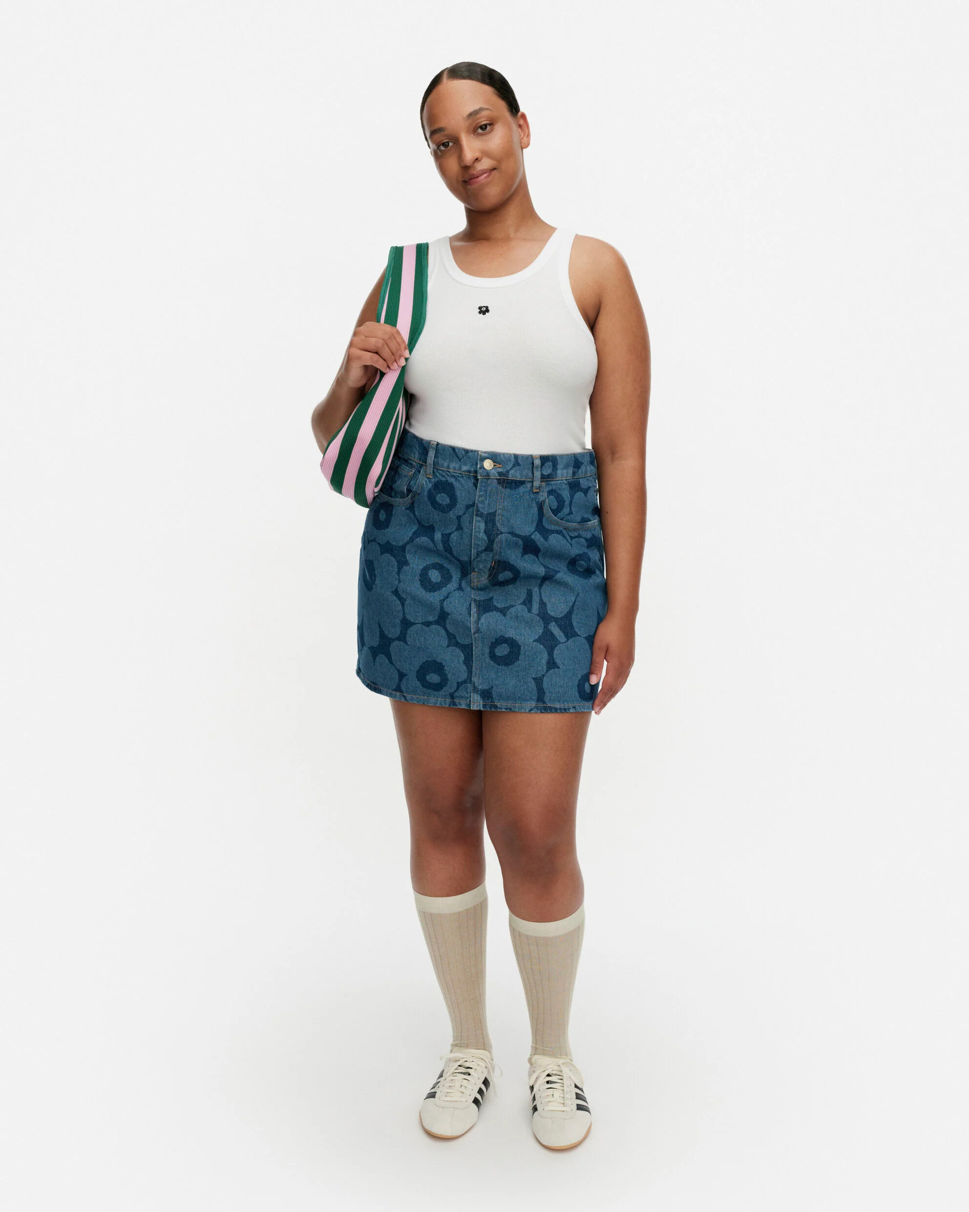 Maridenim Ruudut Unikko Skirt - Image 5