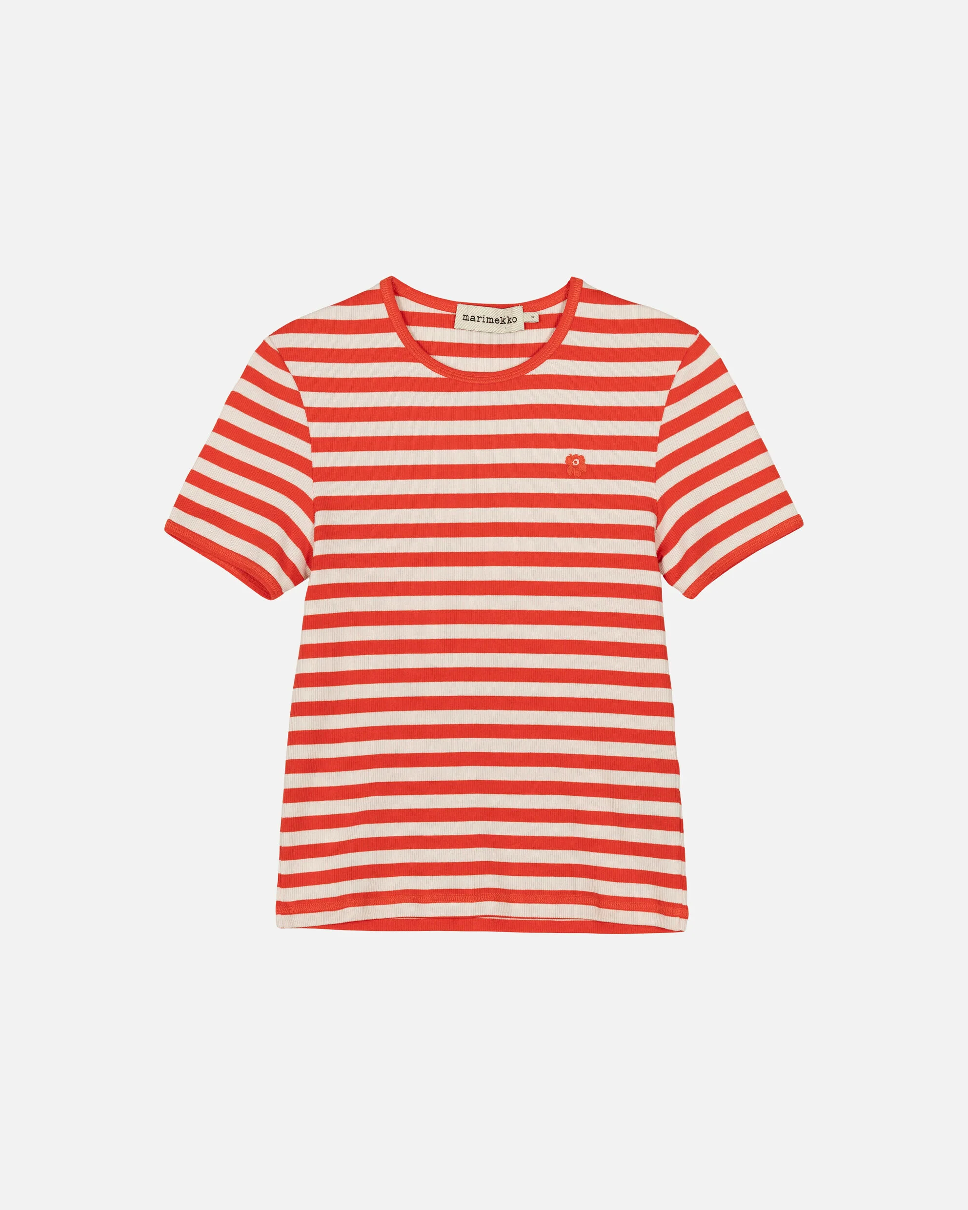 Kukkea Tasaraita Unikko Kioski t-shirt - Image 4
