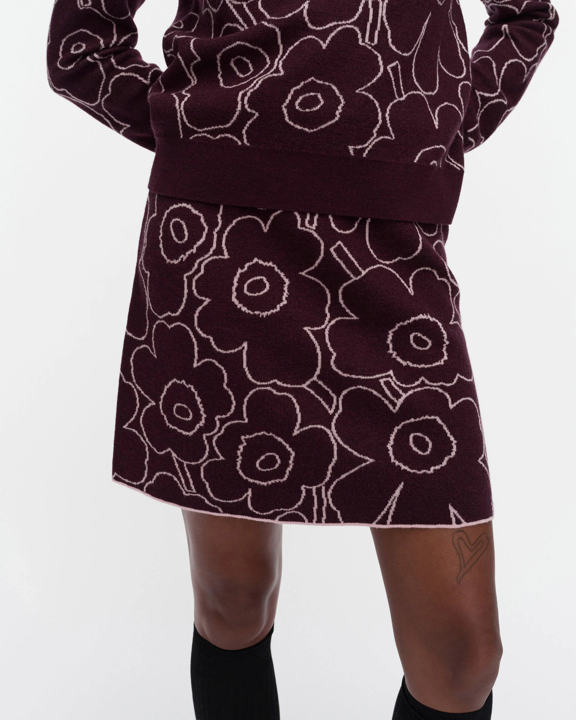 Toistuva Piirto Unikko Knitted skirt - Image 2