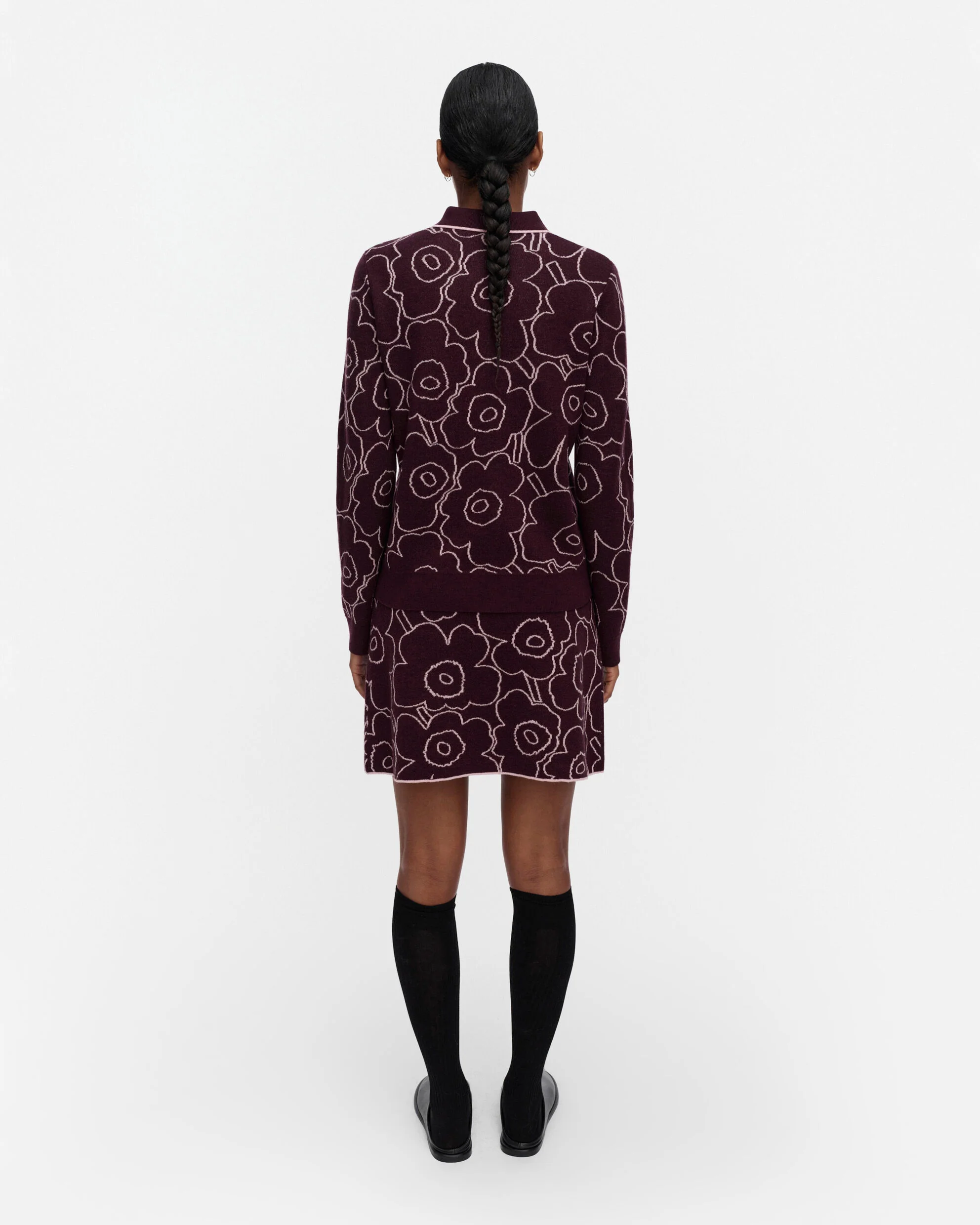 Toistuva Piirto Unikko Knitted skirt - Image 4