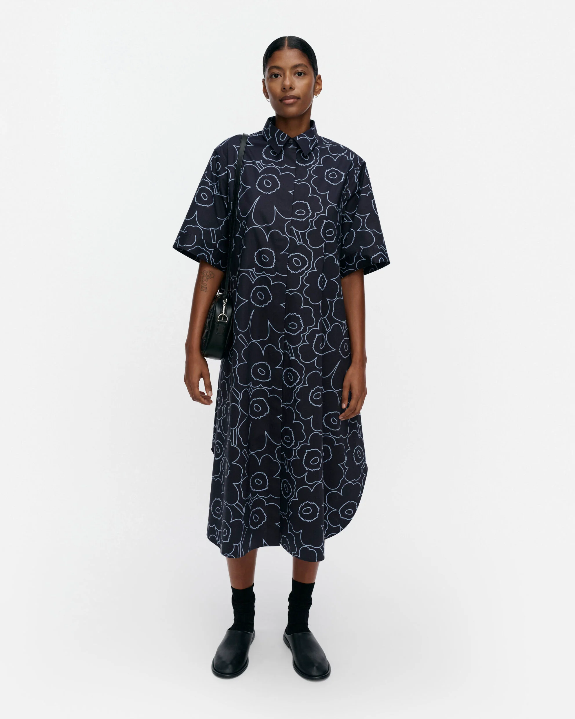 Popliini Piirto Unikko Dress